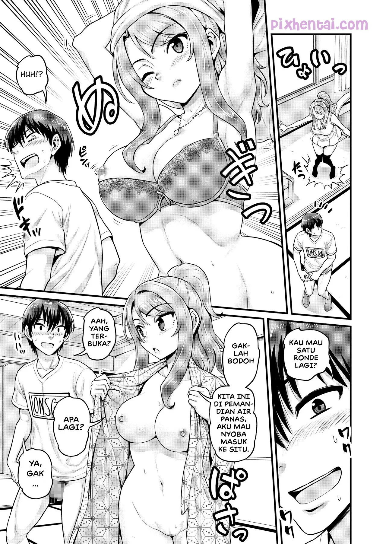Komik hentai xxx manga sex bokep That Time I Smashed My Gamer Girl Friend on A Hot Spring Trip NTR version 8